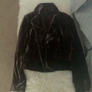 Velvet blazer